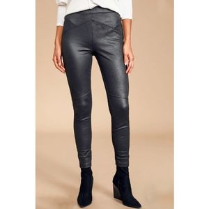 🌸 Free People | Suede Patch Leggings M